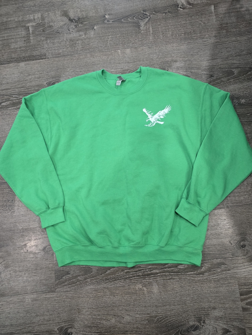 Gildan Kelly Green Heavy Blend Philadelphia Eagles Sweatshirt Sz XL - Picture 2 of 9